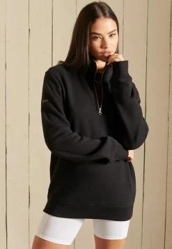 Superdry EMBROIDERED LOGO - Sweatshirt - Black