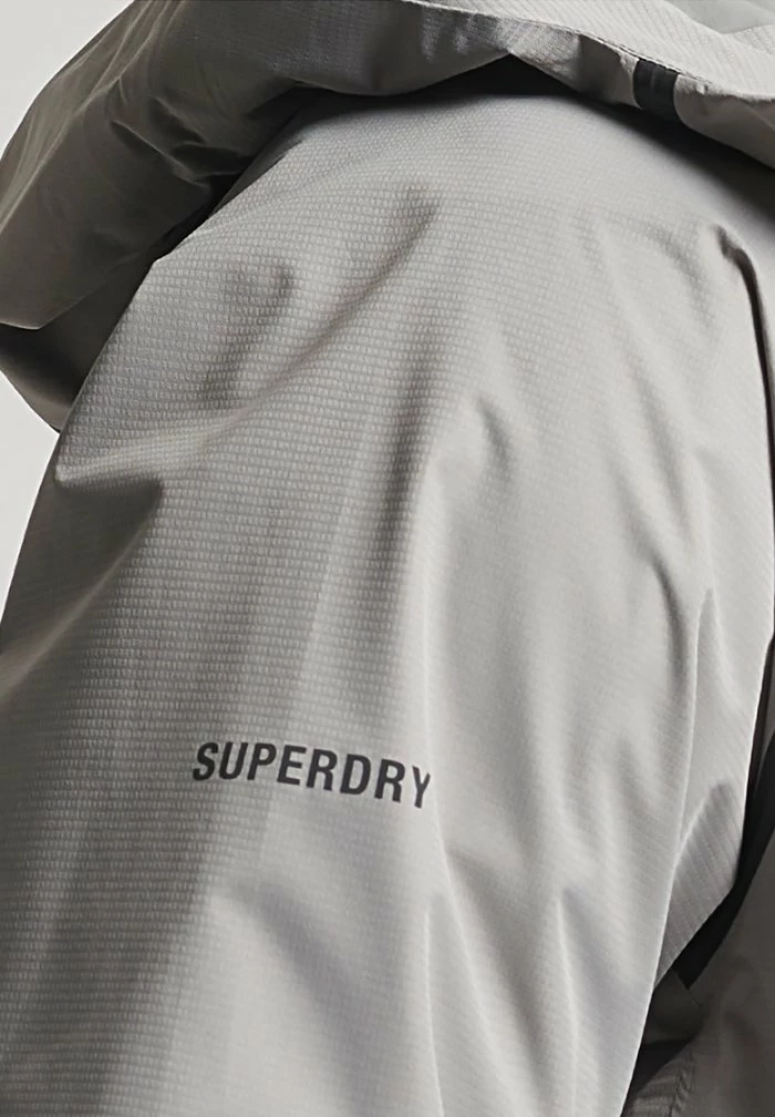 Superdry SPORT - Waterproof Jacket - Frost Grey 5 Superdry SPORT - Waterproof Jacket - Frost Grey - Image 5