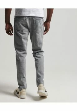 Superdry Jeans Tapered Fit - Beach Grey Rip -Superdry Shop 5726f4ac0299476eade2fa72cc7081d5