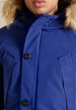 Superdry EVEREST - Winter Coat - Cobalt -Superdry Shop 575979398fd64a49be3929eb636ea64b