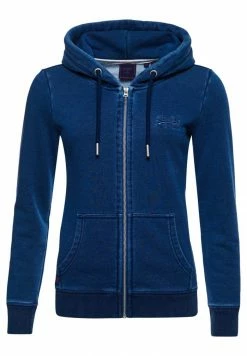 Superdry VINTAGE LOGO EMBROIDERED - Zip-up Sweatshirt - Mid Indigo 8 Superdry VINTAGE LOGO EMBROIDERED - Zip-up Sweatshirt - Mid Indigo -Superdry Shop 57836e16f9b2451dbe7ea9050e76751e