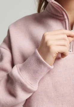 Superdry VINTAGE LOGO - Sweatshirt - La Soft Pink Marl -Superdry Shop 57b6366e7399441d887a9ed9daf1cb44