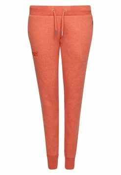 Superdry VINTAGE LOGO - Tracksuit Bottoms - Orange -Superdry Shop 57e4a4e2065a4662a7e1b508e88c6ad4