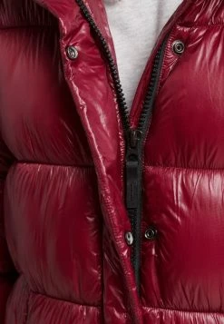 Superdry LONGLINE PUFFER - Winter Coat - Dark Berry -Superdry Shop 587403eac6c74447afda578b172a7a77