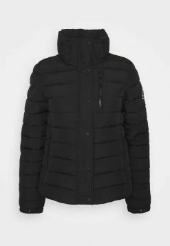 Superdry CLASSIC FUJI JACKET - Winter Jacket - Black -Superdry Shop 587bab2b93674be484940b02d95b47da