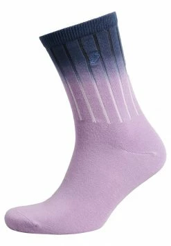 Superdry CODE LOGO DIP DYE - Socks - Eclipse Navy Lilac