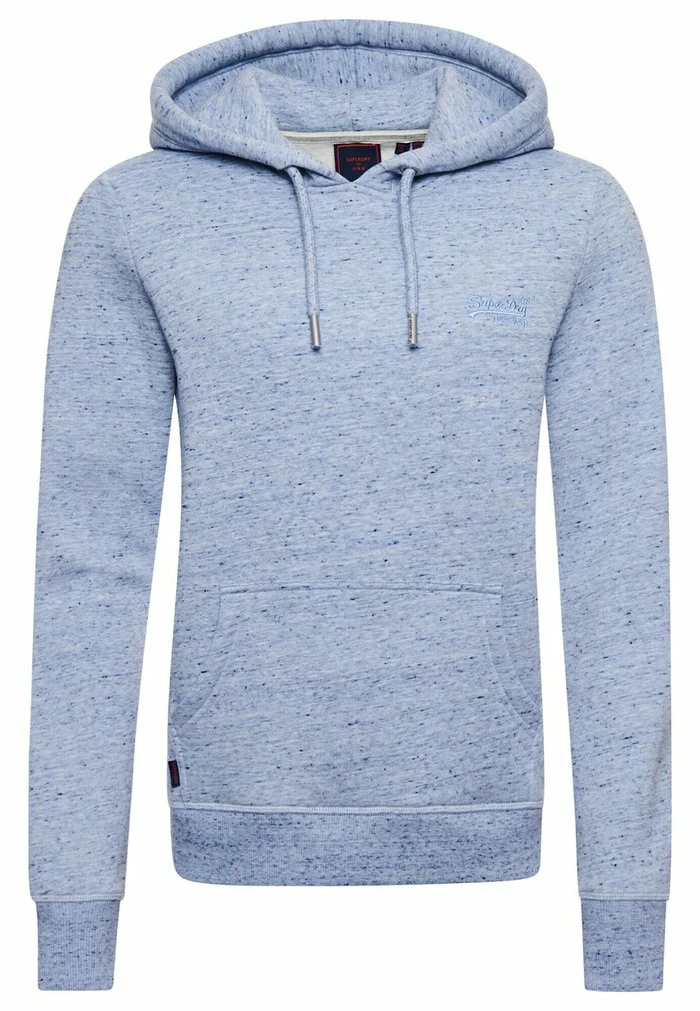 Superdry Hoodie - La Blue Marl 1 Superdry Hoodie - La Blue Marl