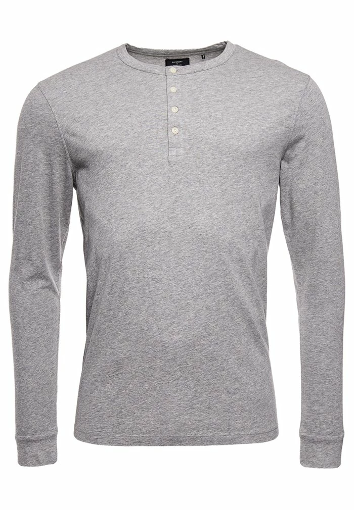 Superdry Long Sleeved Top - Mid Marl 3 Superdry Long Sleeved Top - Mid Marl - Image 3