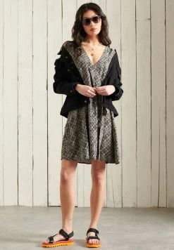 Superdry Day Dress - Black Print