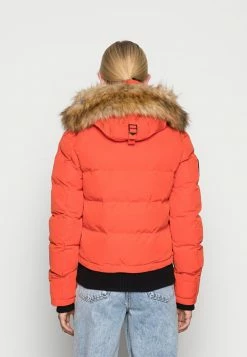 Superdry EVEREST - Winter Jacket - Bold Orange -Superdry Shop 595ad97f99f54f4dbb21f050ed74d380