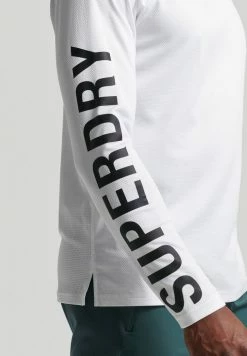 Superdry MOCK NECK - Long Sleeved Top - White Graphic 9 Superdry MOCK NECK - Long Sleeved Top - White Graphic -Superdry Shop 59827a276baf4987a70fa73b7b55aedb