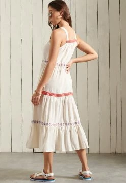 Superdry Day Dress - Buttercream -Superdry Shop 59a3b7f8d235460492403f41440137da