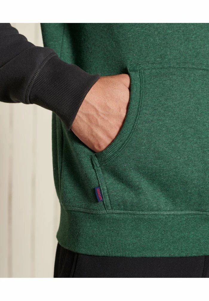 Superdry VINTAGE - Hoodie - Heritage Pine Marl/vintage Wash Black 3 Superdry VINTAGE - Hoodie - Heritage Pine Marl/vintage Wash Black - Image 3