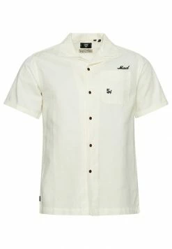Superdry VINTAGE - Shirt - Off White -Superdry Shop 5a2e4278fb964e5a9168c85140976ebf