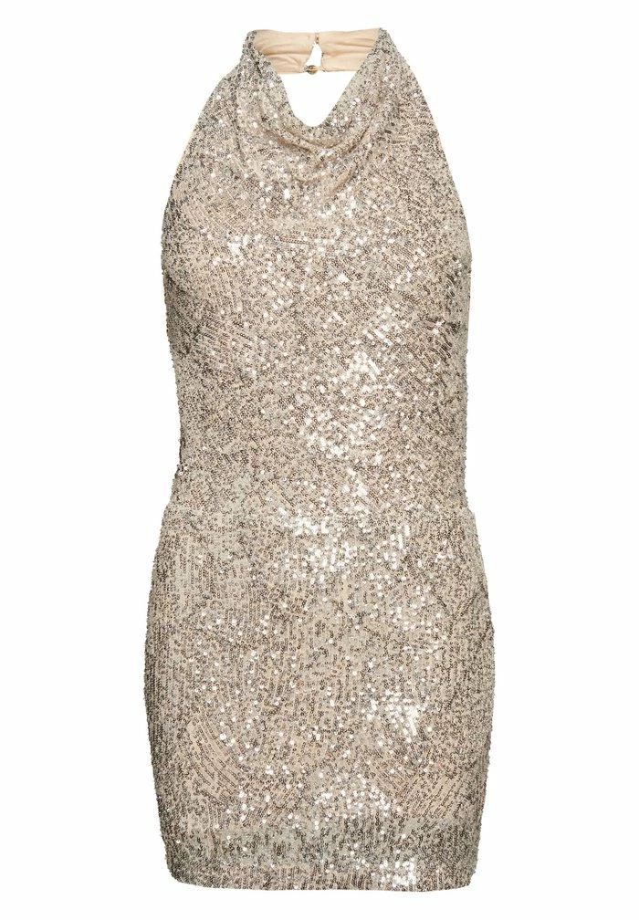 Superdry SEQUIN HALTER - Cocktail Dress / Party Dress - Silver Deco Sequin 6 Superdry SEQUIN HALTER - Cocktail Dress / Party Dress - Silver Deco Sequin - Image 6