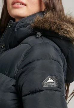 Superdry LONGLINE PUFFER - Winter Coat - Jet Black 9 Superdry LONGLINE PUFFER - Winter Coat - Jet Black -Superdry Shop 5a51549094f74d35b21a72b33ef39574