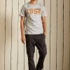 Superdry VINTAGE LOGO AMERICAN CLASSIC - Print T-shirt - Athletic Grey Marl