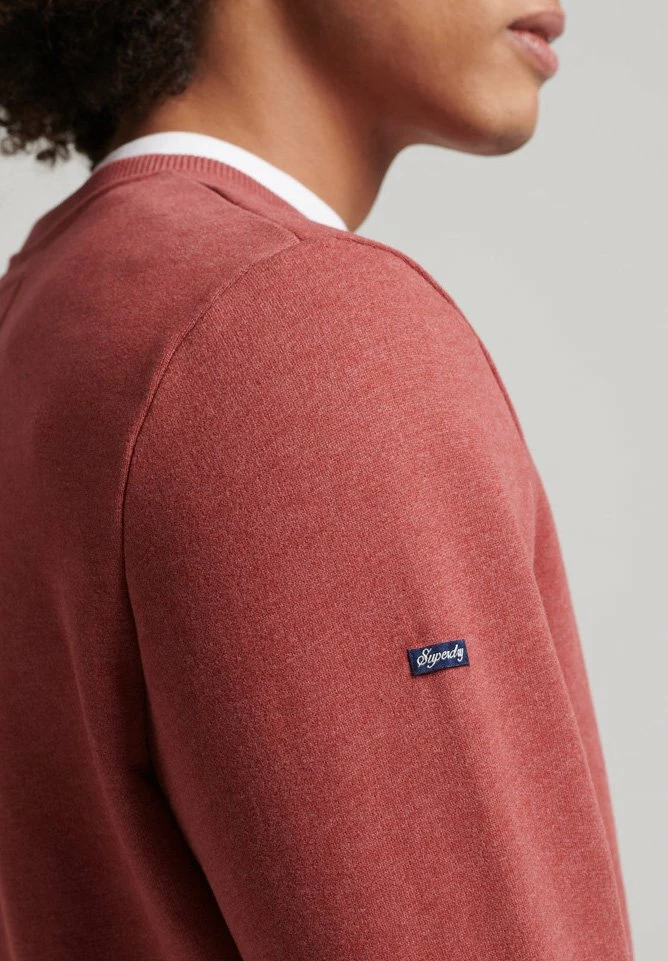 Superdry TRAVEL POSTCARD GRAPHIC - Sweatshirt - Rhubarb Marl 3 Superdry TRAVEL POSTCARD GRAPHIC - Sweatshirt - Rhubarb Marl - Image 3