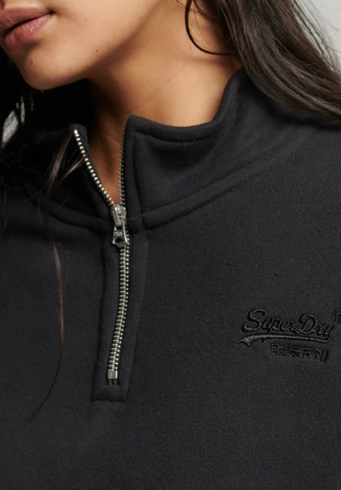 Superdry VINTAGE LOGO - Sweatshirt - Black 1 Superdry VINTAGE LOGO - Sweatshirt - Black