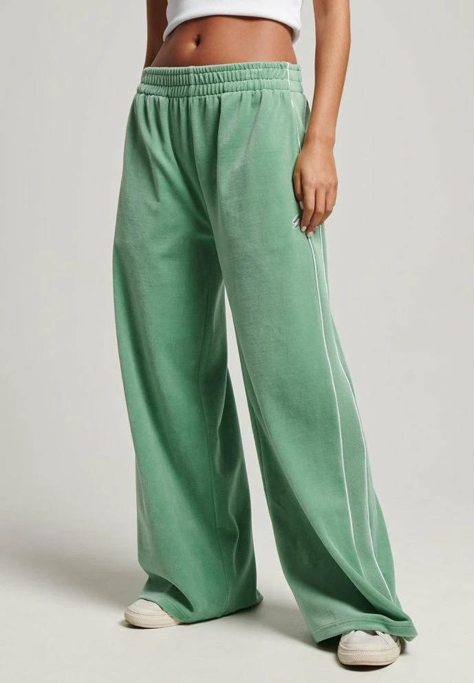 Superdry CODE - Trousers - Granite Green 1 Superdry CODE - Trousers - Granite Green
