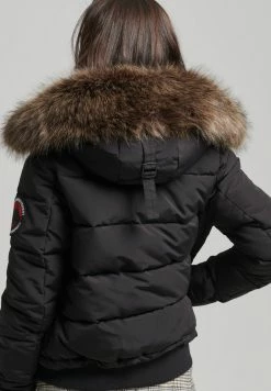 Superdry EVEREST - Winter Jacket - Black -Superdry Shop 5ab921aa35824e6ea17a9d85a30a65ad