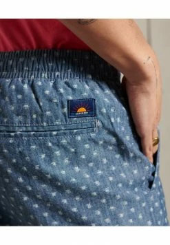 Superdry Shorts - Indigo Texture -Superdry Shop 5adcbc6829194e87be28a3781dae7559