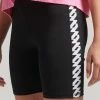 Superdry ELASTIC LOGO CYCLE - Shorts - Black