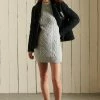 Superdry Shift Dress - Flecked Dove Grey