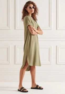 Superdry Shift Dress - Moss Khaki