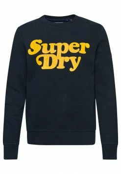 Superdry VINTAGE COOPER CLASSIC CREW - Sweatshirt - Eclipse Navy -Superdry Shop 5b5e9375117f4403a1f2945a0bb91138