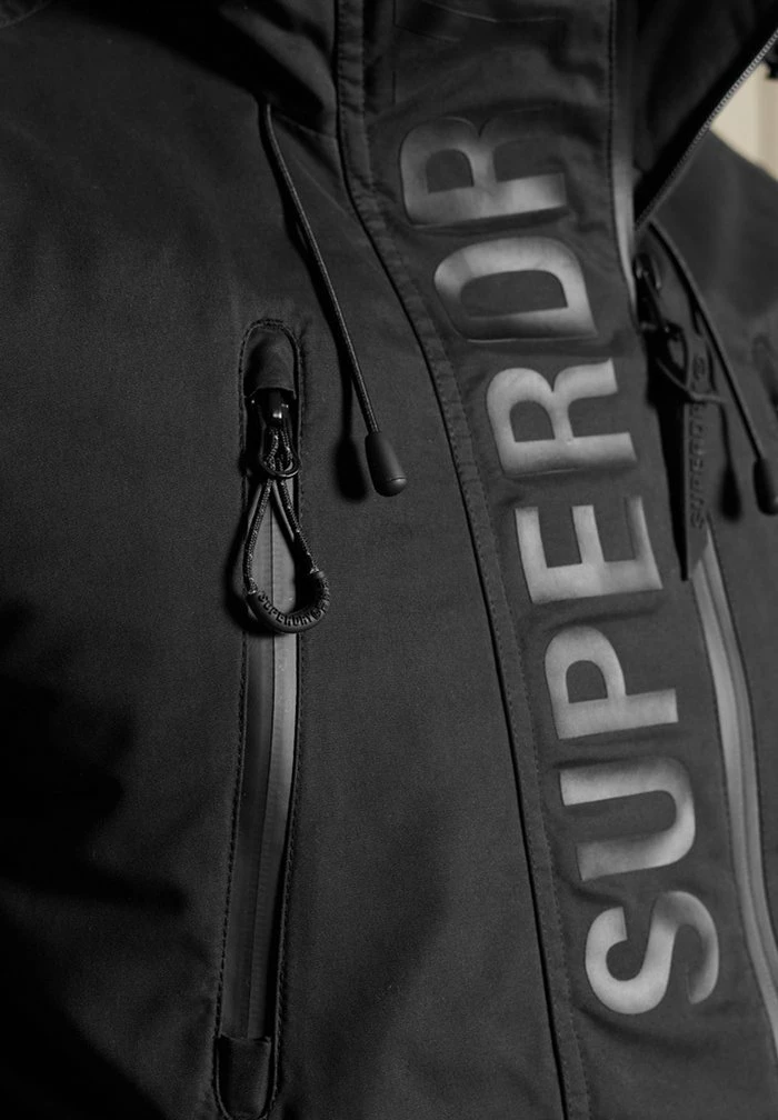 Superdry ULTIMATE MICROFIBRE - Light Jacket - Jet Black 5 Superdry ULTIMATE MICROFIBRE - Light Jacket - Jet Black - Image 5