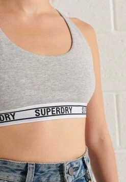 Superdry Bustier - Grey Marl -Superdry Shop 5b94c0d983964c07939906089a69d930