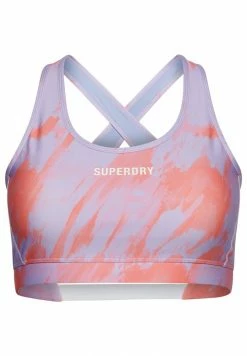 Superdry CORE MID IMPACT - Bustier - Brush Camo Lilac -Superdry Shop 5c0ba065030144f8bc1f4693e7017e3c