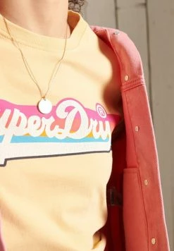 Superdry LOGO CALI - Print T-shirt - Mellow Sun -Superdry Shop 5c3540b895ec4692a89c3ad23fc784ea