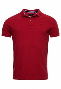 Superdry CLASSIC PIQUE - Polo Shirt - Hike Red Marl -Superdry Shop 5c765c7cd718434a88e70b94a6577f03