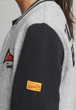 Superdry Bomber Jacket - Athletic Grey Marl 8 Superdry Bomber Jacket - Athletic Grey Marl -Superdry Shop 5c88cee03cb44522a04fe3ae043d12a5