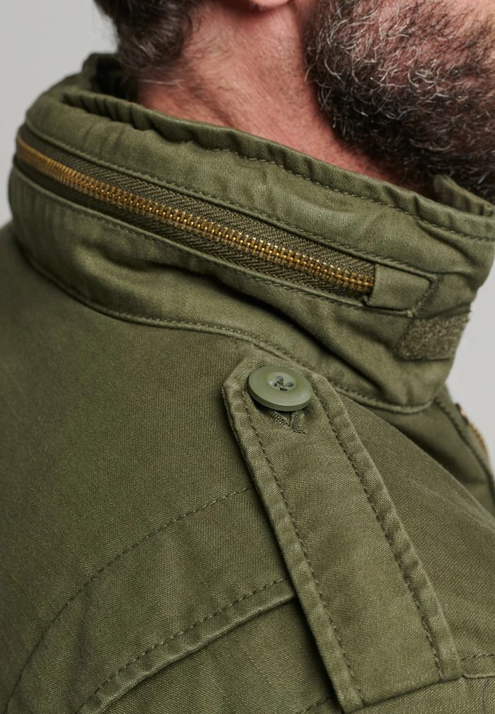 Superdry BORG - Light Jacket - Dark Khaki 5 Superdry BORG - Light Jacket - Dark Khaki - Image 5