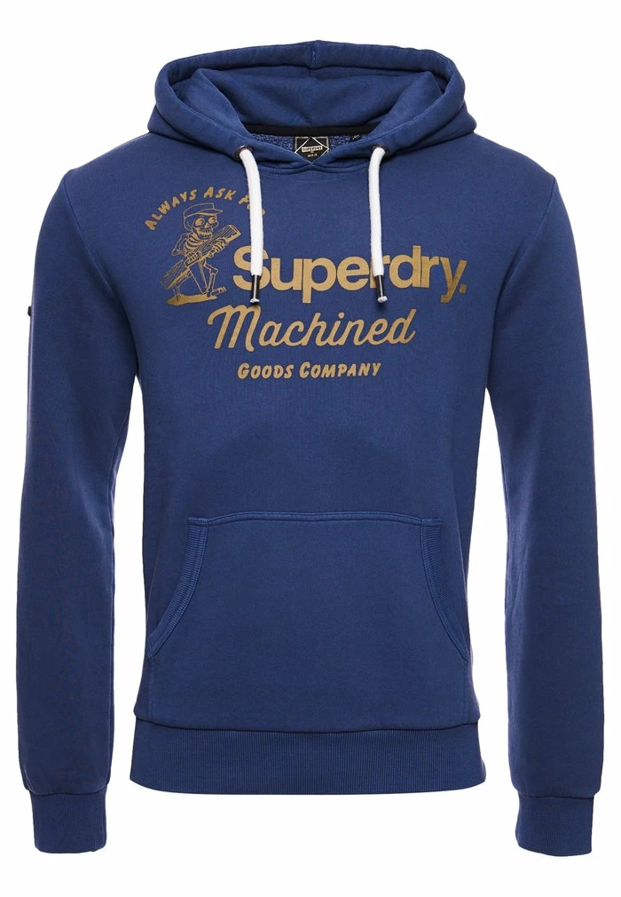 Superdry CORE LOGO AMERICAN CLASSIC HOODIE - Hoodie - Soft Navy 2 Superdry CORE LOGO AMERICAN CLASSIC HOODIE - Hoodie - Soft Navy - Image 2