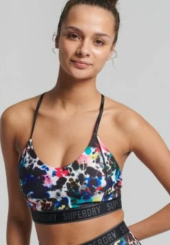 Superdry MID IMPACT - Bustier - Abstract Ink Micro