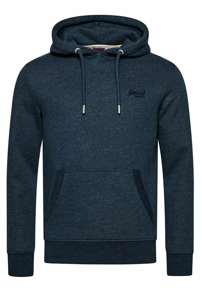 Superdry VINTAGE - Hoodie - Vintage Navy Marl 5 Superdry VINTAGE - Hoodie - Vintage Navy Marl - Image 5