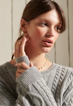 Superdry Jumper - Light Silver Marl -Superdry Shop 5d6ab69742df4c77a157695ee4aee03f