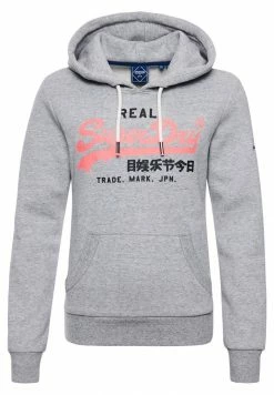 Superdry AMERICAN CLASSICS - Sweatshirt - Athletic Grey Marl -Superdry Shop 5d7a0f3da3474363ab8544644ed33ab5