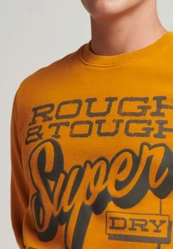 Superdry VINTAGE SIGN WRITER CREW - Sweatshirt - Sudan Brown -Superdry Shop 5dbcde09f0a9484d8ada0afe8baff838