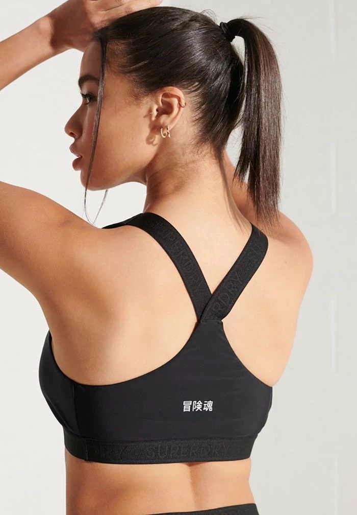 Superdry Bikini Top - Black 2 Superdry Bikini Top - Black - Image 2