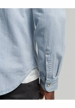 Superdry VINTAGE - Shirt - Bleach Wash -Superdry Shop 5df600bb32984252b4aced3da5752282