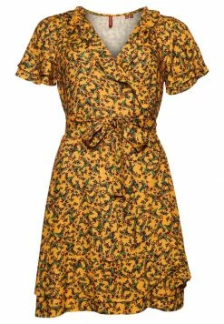 Superdry Day Dress - Autumn Ditsy Gold -Superdry Shop 5e1ead70c8674d3ba1a439ad645bb617