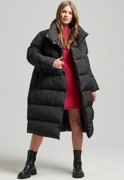 Superdry Winter Coat - Black