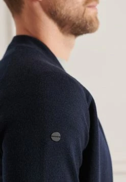 Superdry STUDIOS MILANO - Cardigan - Eclipse Navy -Superdry Shop 5e70a88e63594dd8bc889747928eecc3