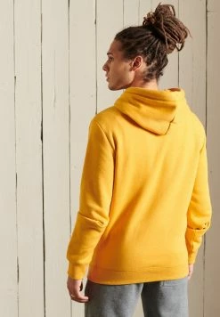 Superdry VINTAGE LOGO EMBROIDERED - Hoodie - Turmeric Marl -Superdry Shop 5e80a775c367419881c84429eeeeaa9d