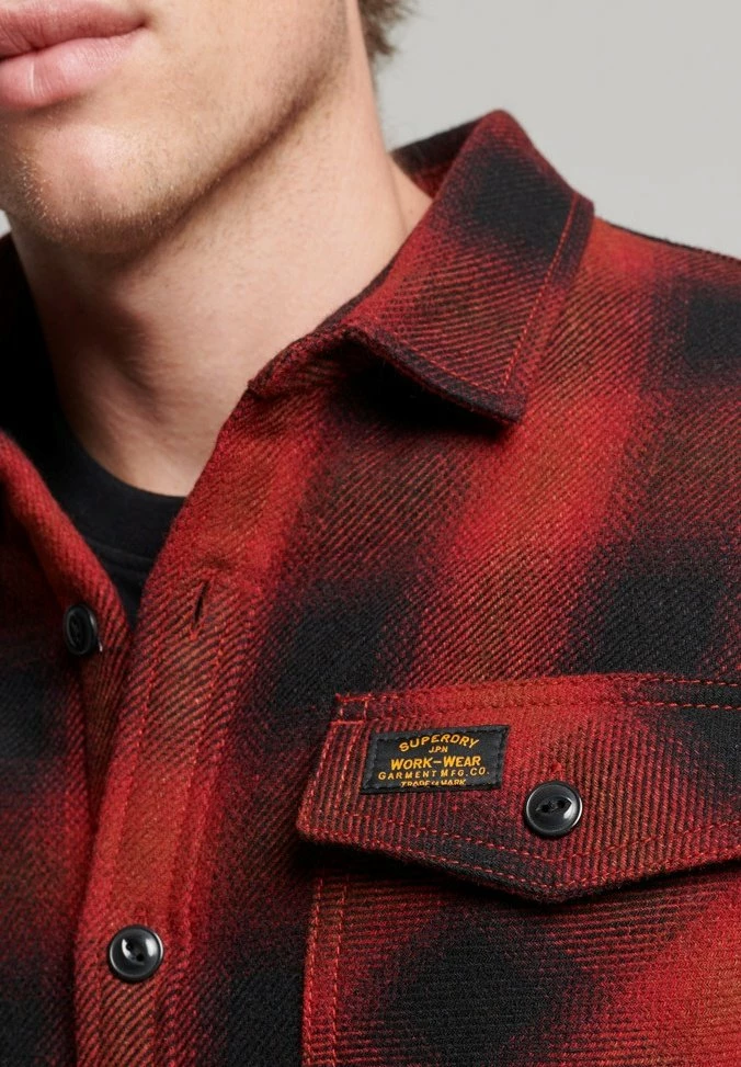 Superdry MILLER - Shirt - Redwood Check 2 Superdry MILLER - Shirt - Redwood Check - Image 2